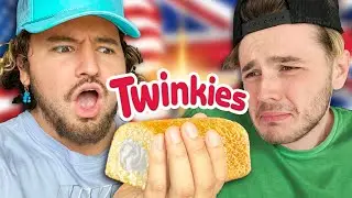 BRITISH BOY TRIES AMERICAN SNACKS FOR THE FIRST TIME