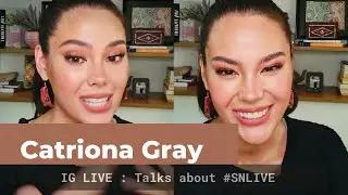 Catriona Gray IG Live Oct 17, 2020