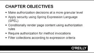 Spring Security 35   Authorization Overview