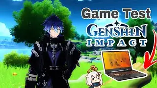 Game Test Genshin impact Asus Tuf Gaming F15