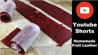 Strawberry Fruit Rollups | Fruit Leather 