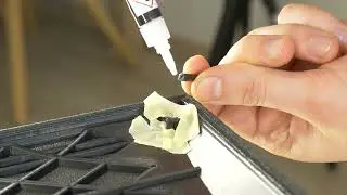 How to Glue Speaker Broken Grill Pegs DIY
