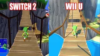 Zelda Wind Waker Switch 2 vs Wii U HD