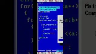Cpp programming language | number pattern in C++ | learn easily concepts of c