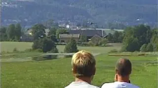 De Havilland 100 Vampire High speed low pass Kjeller Norway