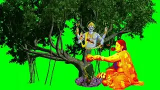 Shani Dev Ji Green Screen Chroma Key Video  