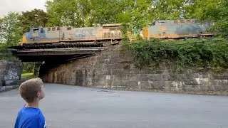 TRAIN TRACKERS - # 37 CSX FREIGHT TRAINS