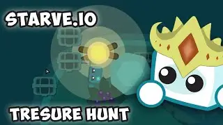 Starve.io - I Made Lucky Crown and Hunt some Treasure in starve.io