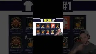 TOP 5 NICHES 🔥 Print on Demand Niche Research # 232 — (11/3/2024) #shorts