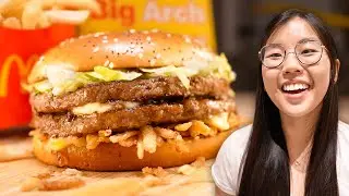 McDonald’s NEW Big Arch Burger 🍔 (Better Than Big Mac?)