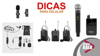 Tipos de Microfones para usar em Celular