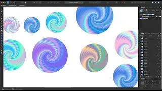 Beautiful Spiral Effect in Affinity Designer | 