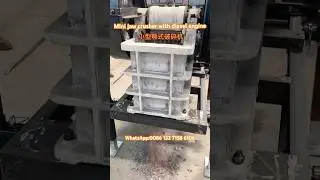 Mini diesel engine powered jaw crusher, gold ore rock crusher, stone crushing machine for hot-sale