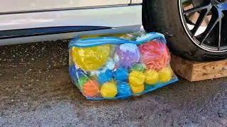 🎆 Car Crushing Firework Frenzy! Explosive ASMR Delight #ASMR