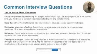 General Interview Questions