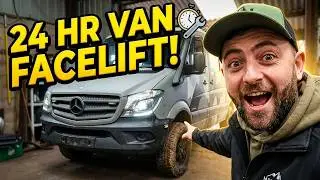 Sprinter Gets AGGRESSIVE New Look With Budget Facelift Kit | Mercedes Sprinter 906