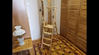 Стремянка из ясеня своими руками