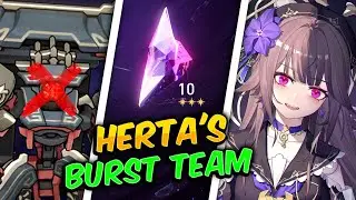 🔨🔨🔨ZERO Cycles with Herta in MoC 10 | Honkai Star Rail Memory of Chaos Stage 10 with 3 Stars
