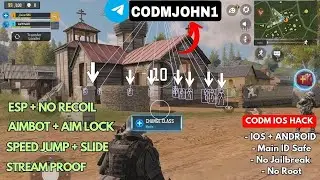 V1.0.49!🔥CODM IOS HACK [Aimlock + ESP] | Recording Hide ✅ | Non jailbreak/ Non Root