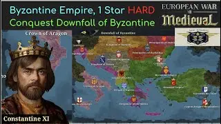 European War 7 EW7: Conquest Downfall of Byzantine, Byzantine Empire 1 Star HARD!!