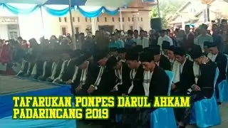 acara tafarukan santri - ponpes Darul ahkam 2019