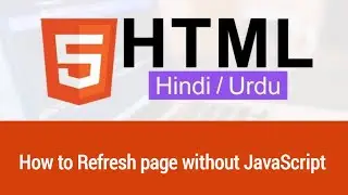 How to Refresh an HTML Page Without JavaScript | Simple HTML Techniques | Sanjay #HTML #htmltags