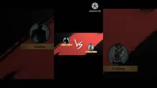 Shadow Fight Shades New Update Muddy Waters Shadow vs Trickster #shadowfight  #shorts  #trickster
