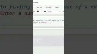 Python program for cube root