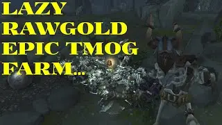 LAZY Monk Raw Gold Farm 1500G+ Per Hour + BoE Epics - No Auction House - WoW Shadowlands
