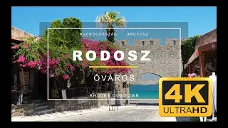 Rhodes old town / Rodosz óváros 4K