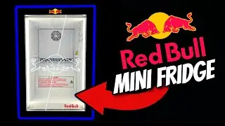 New Red Bull Mini Fridge - Baby Cooler Eco LED