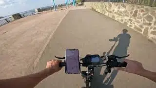 Пермский край Усть-Качка Набережная Покатушки на Kugoo M5 Pro 2023года