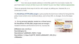 How to add text to the .htaccess file for WordPress SSL (via cPanel)