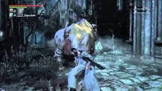 Bloodborne-Hand up a pigs ass