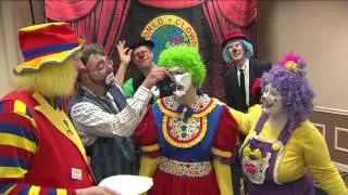 Stories from the 78: Ana Belaval clowning around and getting a pie in the face