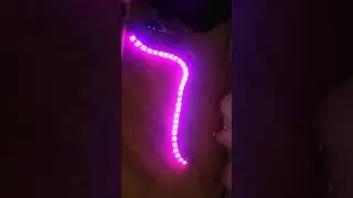 LED strip live music (audio) amplitude visualizer with Arduino Uno.