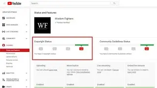 how to check copyright strikes on mobile