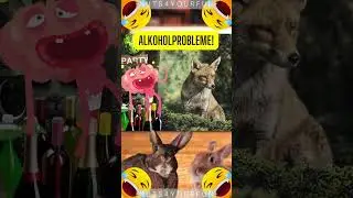 🤣🤣🤣 KENNST DEN SCHON? HASE MIT ALKOHOLPROBLEM 🤣🤣🤣 