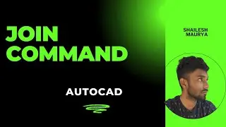 Join Command in AutoCAD | AutoCAD Beginner Guide | AutoCAD Tutorial