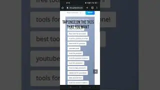 How to extract Tags, keywords from any YouTube Video | 