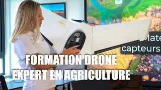 Formation télépilote drone expert en agriculture