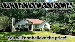 Best Buy Ranch Home in Cobb County!!!