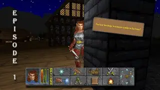 Let's Play Daggerfall Unity - Wood Elf Thief Permadeath Playthrough Episode 1