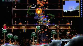 Terraria パンプキンムーン ~スペクター装備~