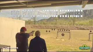 Hino Parts & Service customers at the Townsville branch of the Sporting Shooters Association