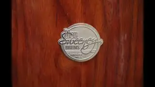 Doc Sweeney Padauk Stave Drum Kit, Meinl Byzance Foundry Reserve Cymbals