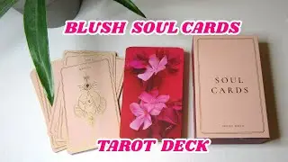 BLUSH PINK Soul Cards Tarot Deck 🌸 Unboxing Review, Full Flip Through & Mini Bonus Reading 🌹