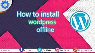 How to install wordpress on Windows 10 with wampserver |Scilate (part-2)