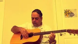Cover instrumental of Indian classical song on “Taylor Acoustic Guitar”