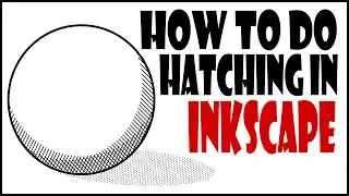 Inkscape Tutorials For Beginners- How To Do Hatching In Inkscape.